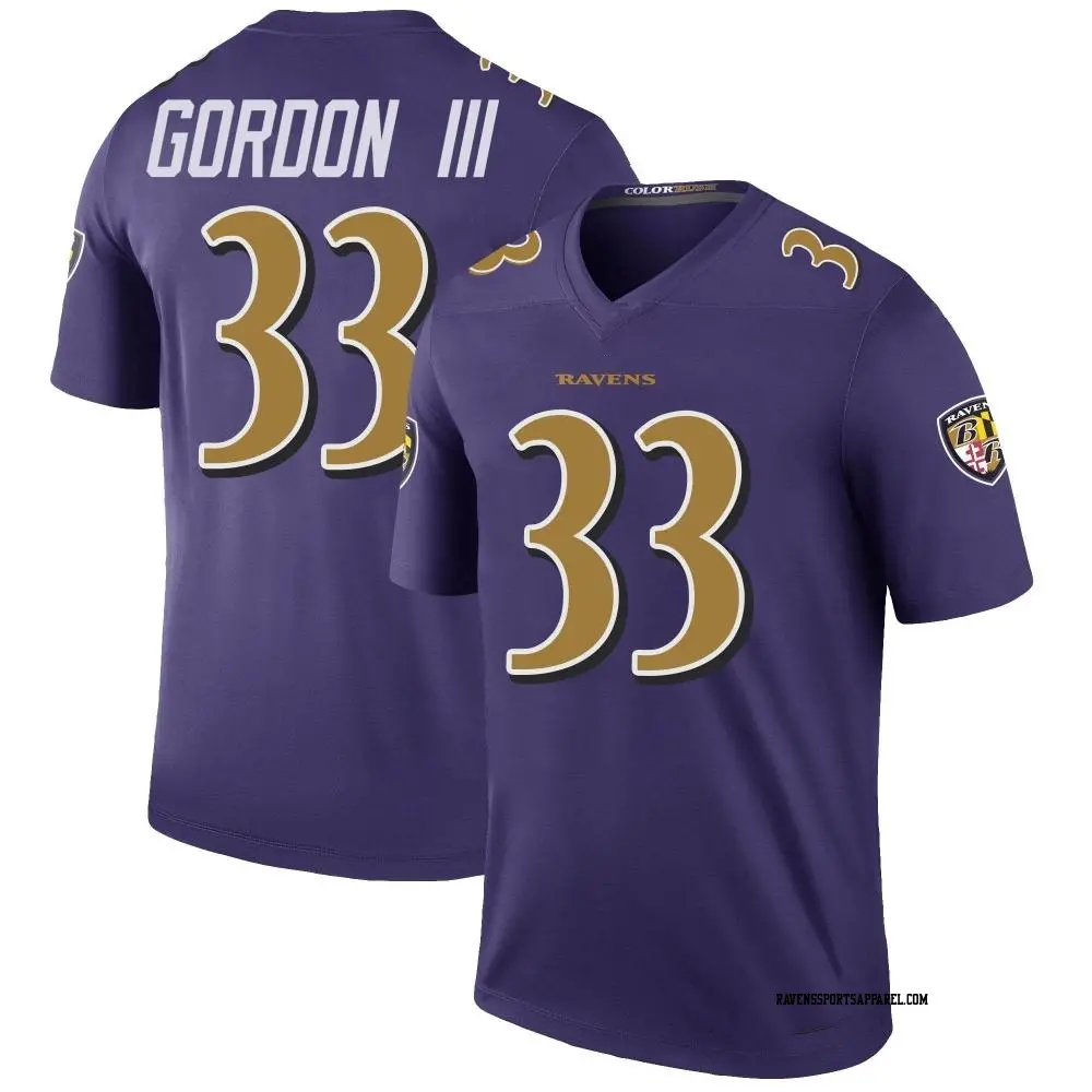 Melvin gordon color rush jersey 2025