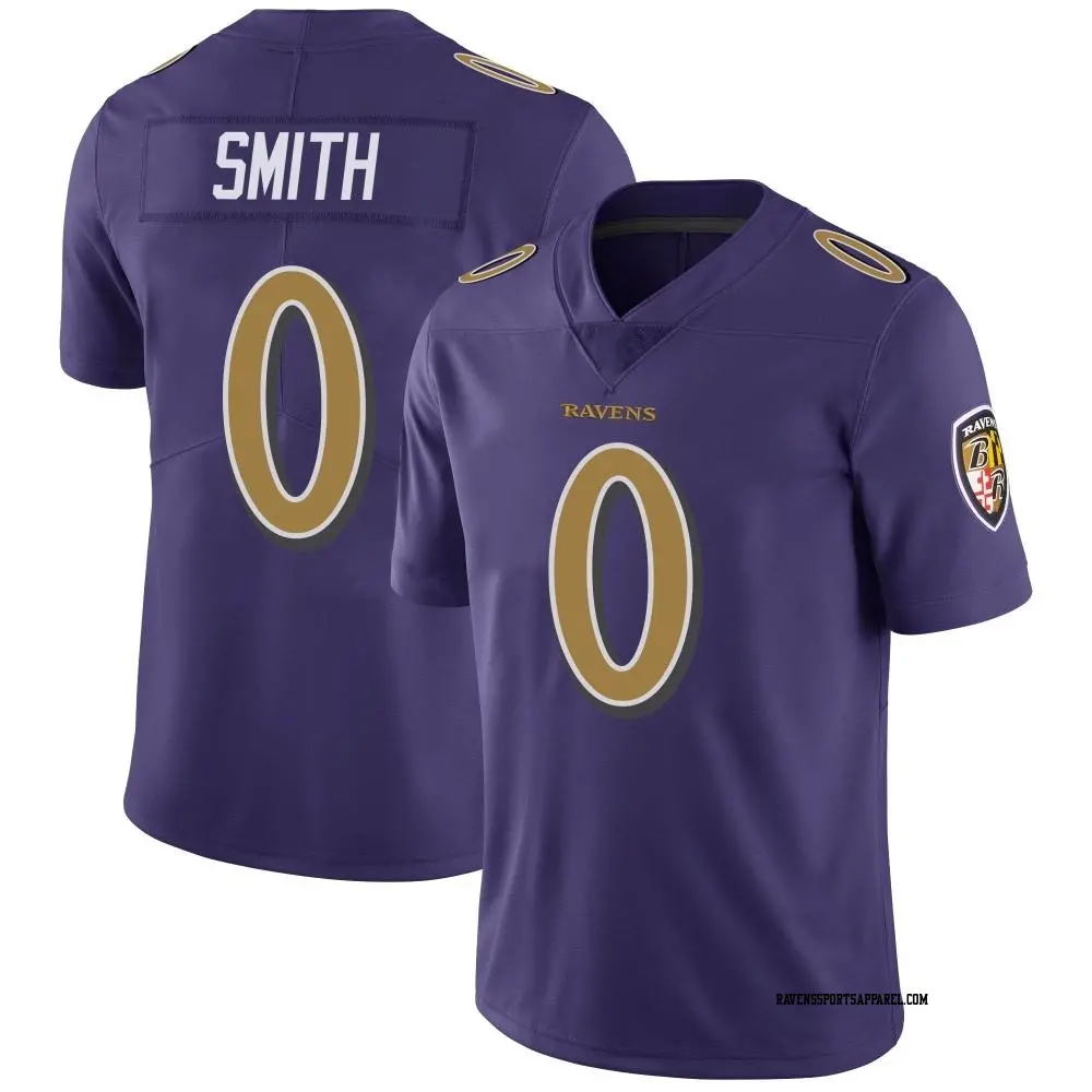 Limited Purple Men s Roquan Smith Baltimore Ravens Color Rush Vapor Untouchable Jersey Ravens Store
